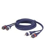DAP FL24150 2x RCA - 2x RCA kabel 1.5m