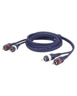 DAP FL2475 2x RCA -  2x RCA kabel 0.75m