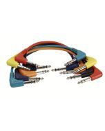 DAP FL4230 Stereo Patch Kabel 30 cm haaks haaks (6 stuks)