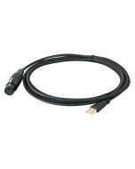DAP UCI-10 USB XLR Microfoon Audio Interface kabel