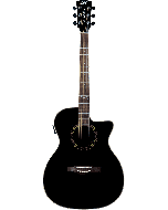 EKO NXT A100CWE Auditorium Cutaway Elektrisch western gitaar zwart
