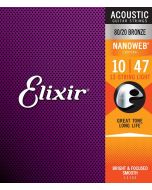 Elixir Nanoweb 11152 80/20 bronze akoestisch 12 snarige 