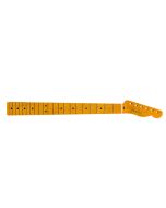 Fender 50s Telecaster hals maple fingerboard, C-profile, amber lacquered