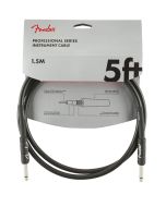 Fender Professional Series instrument kabel 1.5m zwart
