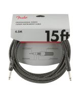 Fender Professional Tweed instrument kabel 4.5m grijs