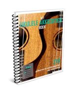 Het Ukulele Akkoordenboek Ringband. Fullcolor A4 ukulele akkoordenboek