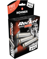 Hohner Rocket ProPack Mondharmonicaset C G A 