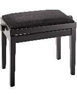 K&M 13900 Pianobank mat zwart