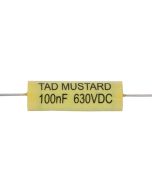 TAD Mustard capacitor 0.100uF 630VDC