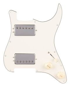Fender Pre-wired Stratocater slagplaat quadra tap HH parchment