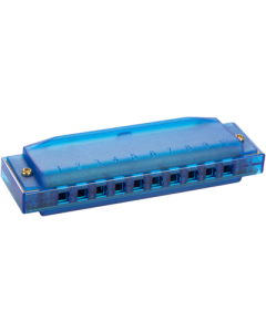 Hohner Translucent Harp C blauw