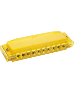 Hohner Translucent Harp C geel