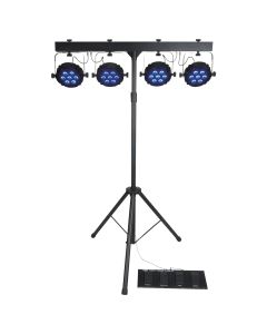 Showtec Compact Power lightset MKII met standaard, footswitch, draagtas