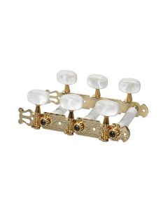 Stemmechanieken klassiek gitaar nylon 70mm goud