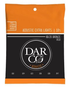 Darco D510 akoestische gitaarsnaren 80/20 bronze .010