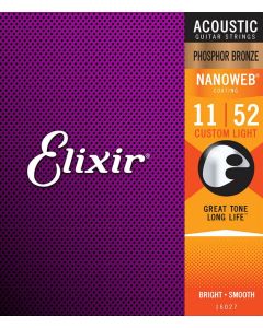 Elixir Nanoweb 16027 phosphor bronze .011