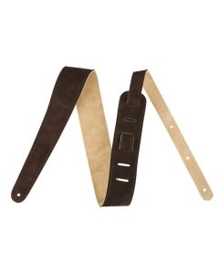 Fender Suede Gitaarband Bruin/Tan reversible