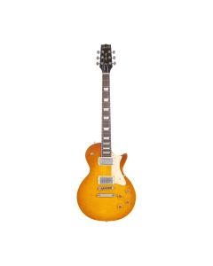 Heritage CS Core Collection H-150 Plain Top Dirty Lemon Burst A-Aged