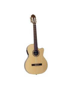 Juan Salvador 1T thin body klassieke gitaar cutaway elektrisch