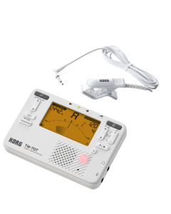 Korg TM70 stemapparaat en metronoom + contactmicrofoon