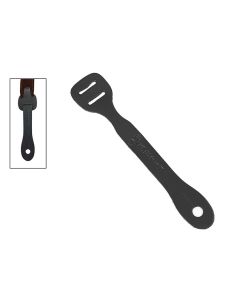 Martin lederen gitaarriem verlengstuk zwart