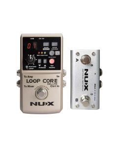 NUX LOOP CORE DELUXE loopstation met NMP-2 footswitch