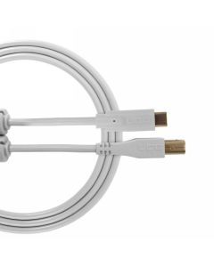 UDG UDG Ultimate Audio Cable USB 2.0 C-B White Straight 1.5m