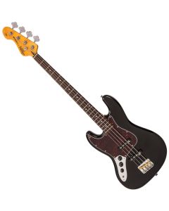 Vintage Left Handed VJ74 Bass-Gloss Black