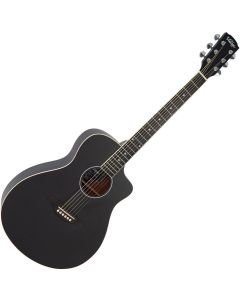 Vintage Pacific Coast Series Acoustic Guitar - Midnite Black