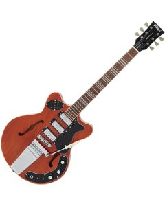Vintage Revo Series Superthin Guitar - Natural