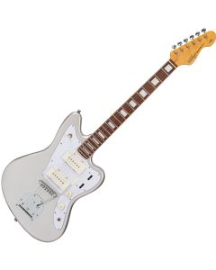 Vintage Revo Series Surfmaster 90 Guitar - Metallic Silver