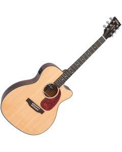 Vintage Stage Series Folk Cutaway Electro Guitar - Natural