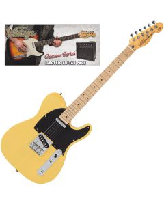 Vintage V20 Maple Coaster Electric Guitar Pack - Butterscotch