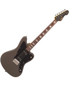 Vintage V65 Hardtail Electric Guitar - Satin Grey