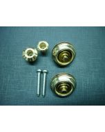 Alhambra Gold Plated Dunlop Strap Locks - 9617