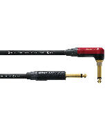 Cordial gitaarkabel haakse jack - Silent jack 6m