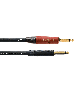 Cordial gitaarkabel rechte jack - Silent jack 3m