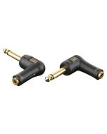DAP XGA10 Mono Jack Male - Stereo Mini Jack Female haaks Adapter 10kohm