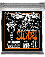 Ernie Ball 3122 Coated Hybrid slinky Titanium elektrische gitaarsnaren