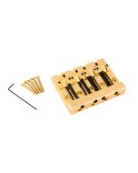 Fender Himass 4-string bass brug Brass zwart