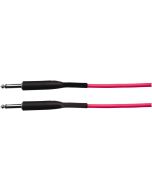 Gitaarkabel 6m roze fluoriserend