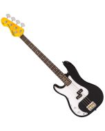 Vintage Left Hand Bass Guitar-Black