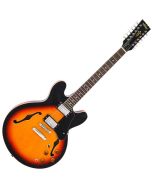 Vintage Semi-Acoustic 12 String Guitar - Sunburst