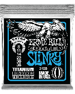 Ernie Ball 3125 Coated Extra slinky Titanium elektrische gitaarsnaren
