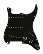Fender Pre-wired Strat Pickguard Pure Vintage 59 SSS w/RWRP middle zwart