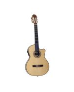 Juan Salvador 2T thin body klassieke gitaar cutaway elektrisch