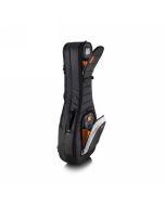 Mono Classic Dual Semi-HollowElectric Guitar Case Black