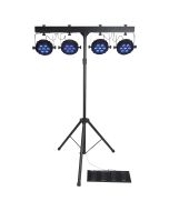 Showtec Compact Power lightset MKII met standaard, footswitch, draagtas