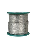 Vintage braided draad 1mm2 koper (per meter)