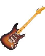 Vintage Electric Guitar-Maple Fingerboard - Sunset Sunburst